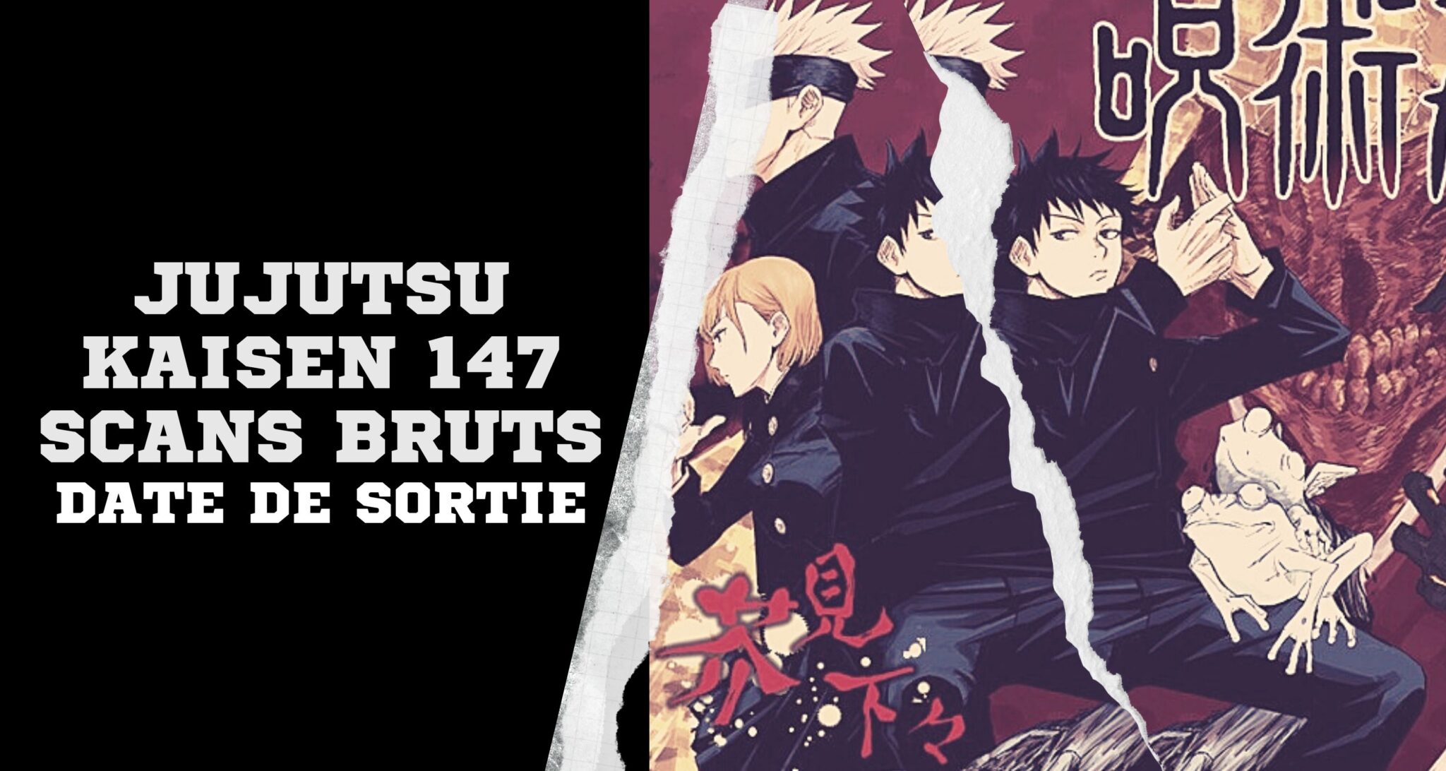 Jujutsu Kaisen Scans Bruts Date De Sortie Spoilers Hot Sex Picture