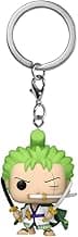 Funko POP! Keychain: One Piece - Roronoa Zoro Novelty Keyring - Collectable Mini Figure - Stocking F