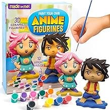 Made By Me Anime Figurines, Arts &amp; Crafts Painting Kit, Small, Multi, 2 Piece