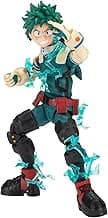 Total Anime Izuku Midoriya - 6.5-Inch Scale Figure with Swappable Faceplates, Alternate Hands, and E
