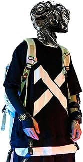 XYXIONGMAO Shirt Techwear Shirts Streetwear Men Tactical Japanese Hip Hop Anime Mens Graphic Gothic 