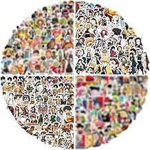 Arme Anime Stickers Mixed Pack,300Pcs Mixed with Classic Anime Theme Sticker Pack,Vinyl Waterproof S