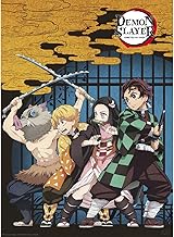 ABYSTYLE Demon Slayer Kimetsu No Yaiba Group Unframed Mini Poster 15" x 20.5" Features Tanjiro, Nezu