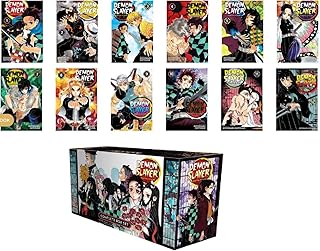 FOLREBAS A Libray of Damon Slay Manga Toy Reading 1-23 Complete Box Set Volumes