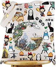 KEYCHIN No Face & Chihiro Tote Bag Japanese Anime Lovers Gift Animated Movie Themed Shoulder Bag