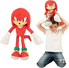 Sonic The Hedgehog Anime Knuckles The Echidna Kids Bedding Super Soft Plush Cuddle Pillow Buddy, One