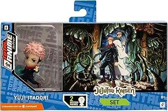 Total Anime Jujutsu Kaisen 2-Inch Scale Chibi 3-Pack - Three 2-Inch Scale Mini-Figures with Display 