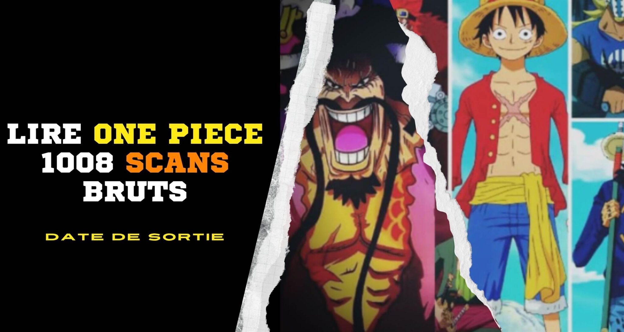 Lire One Piece 1008 Scans bruts, date de sortie Et Spoilers | AnimeActua