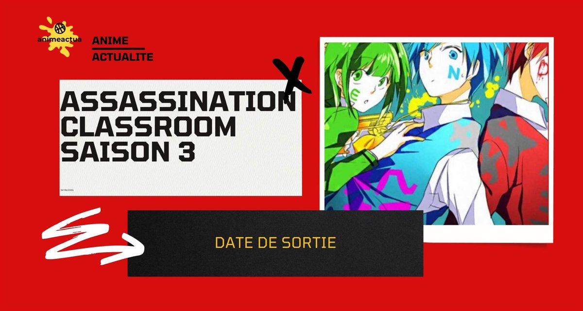 Radiant Anime Saison 3 Date De Sortie Assassination Classroom Saison 3 Date de sortie et plus