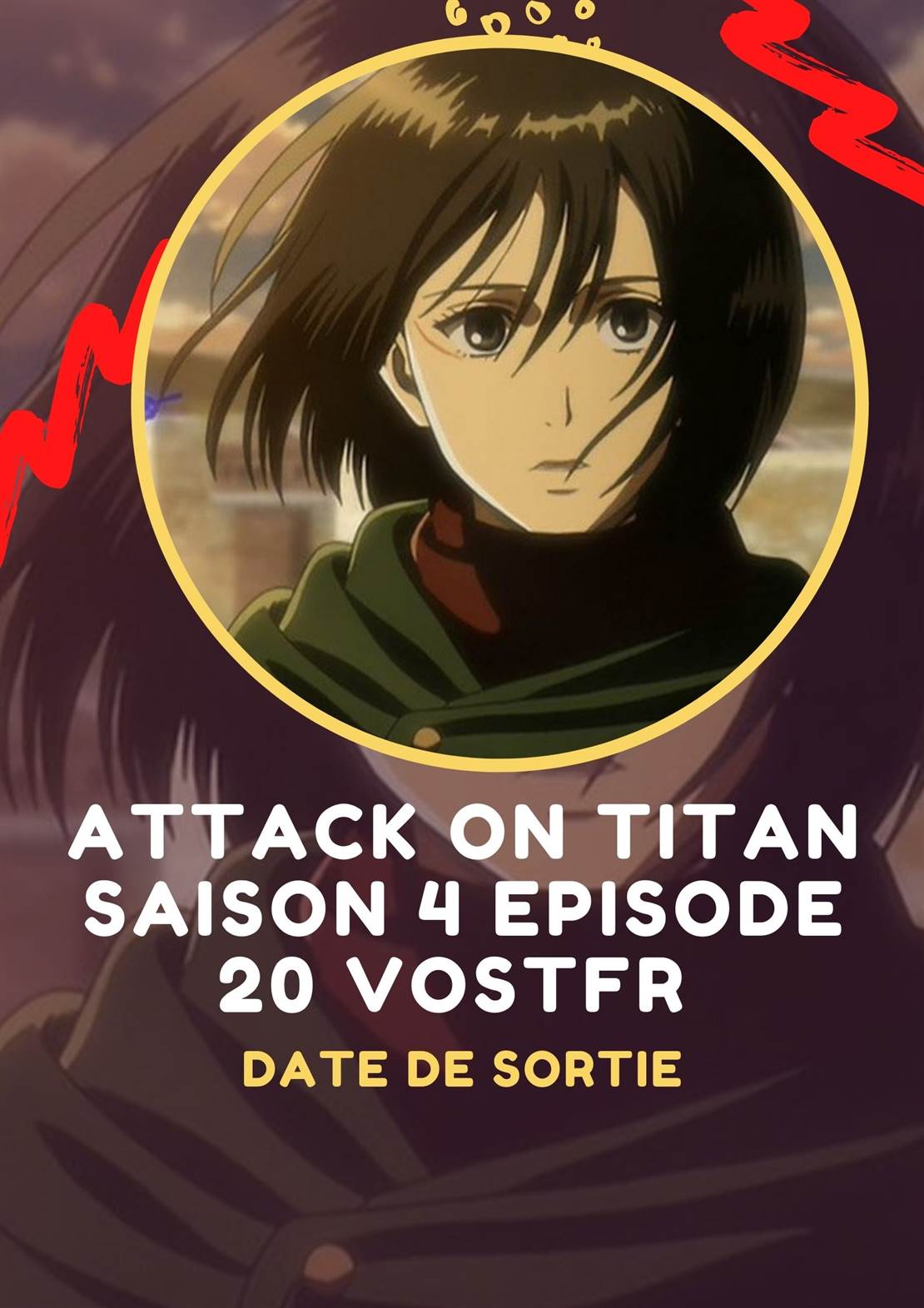 Attack On Titan Saison 4 Episode 20 Vostfr Streaming : Date de sortie