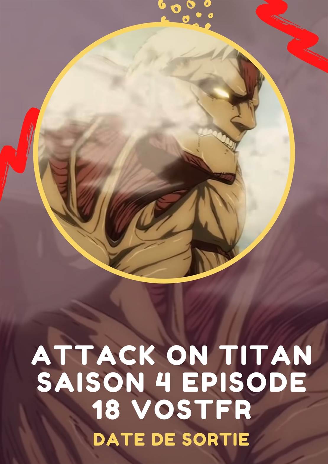 Attack on Titan Saison 4 Episode 18 Vostfr Date de sortie, titre et heure