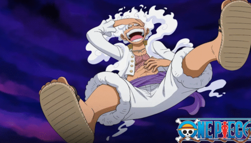 Luffy en Gear Fifth, forme Nika